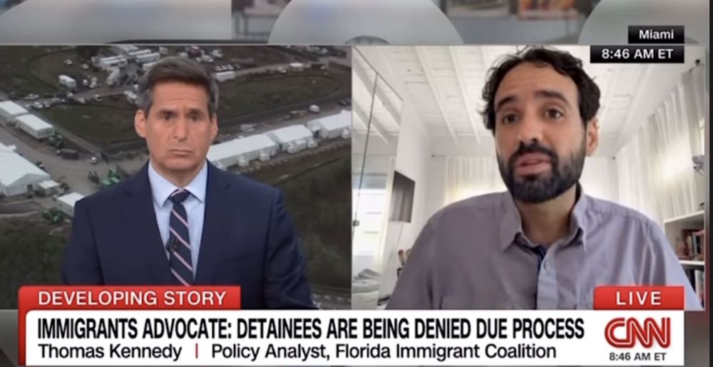 A Trump-appointed judge gave officials until Thursday to prove they can legally detain migrants in the Everglades.