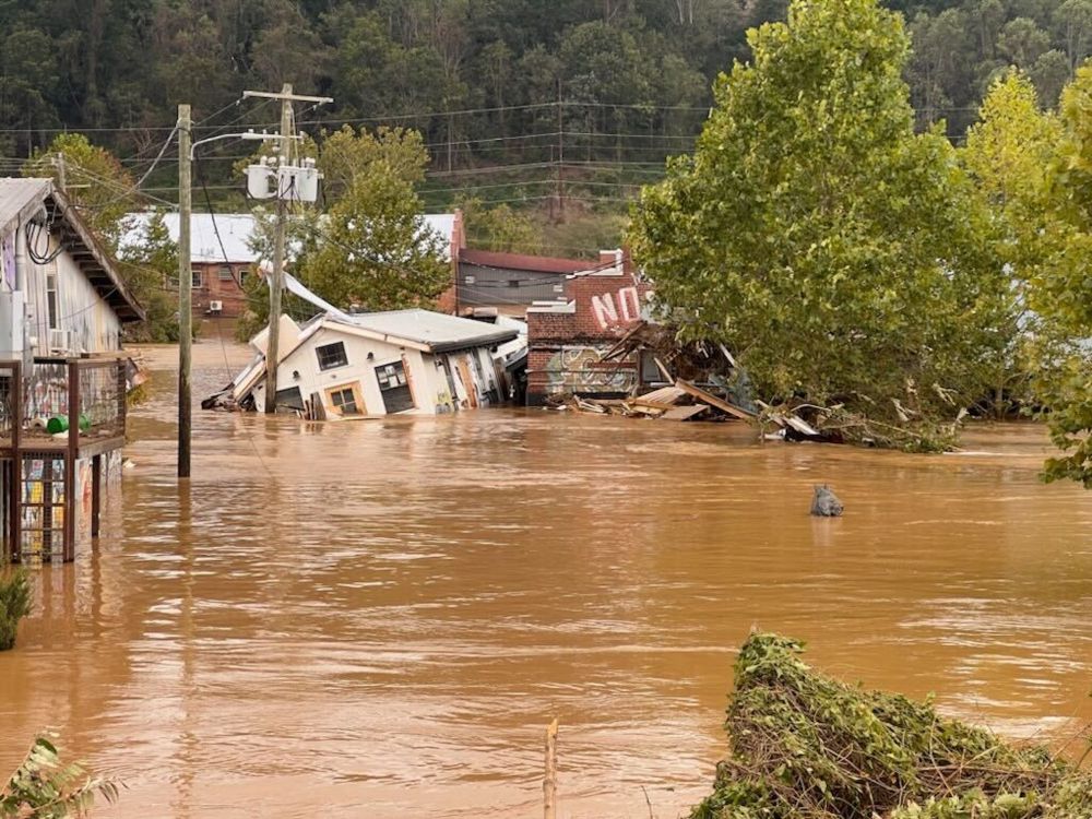 Hurricane Helene Obliterates Asheville’s River Arts District