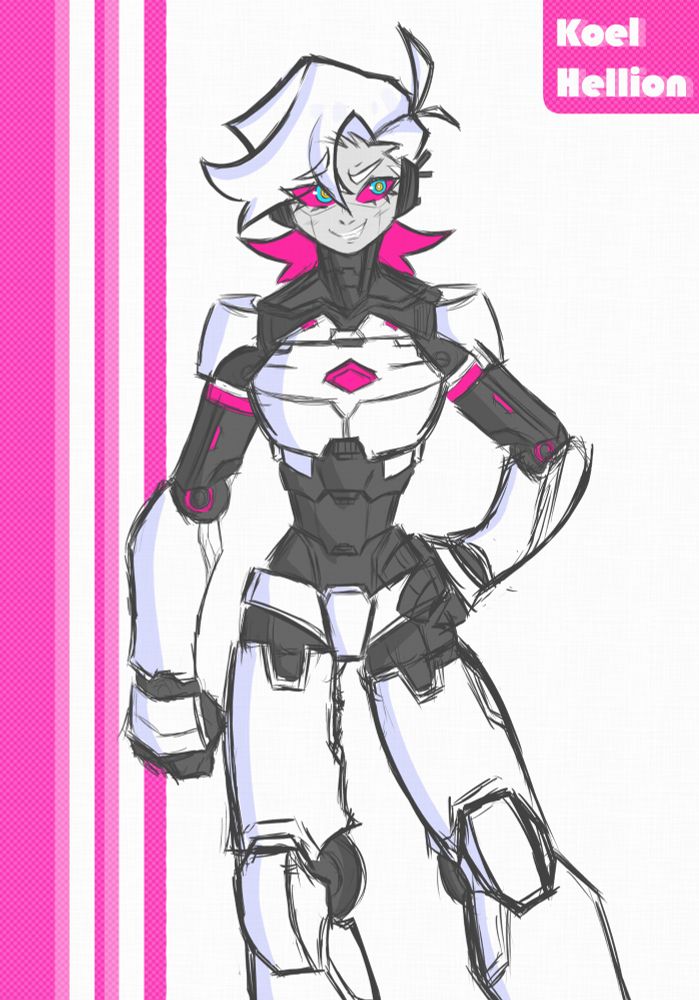 Cool robot/android gal