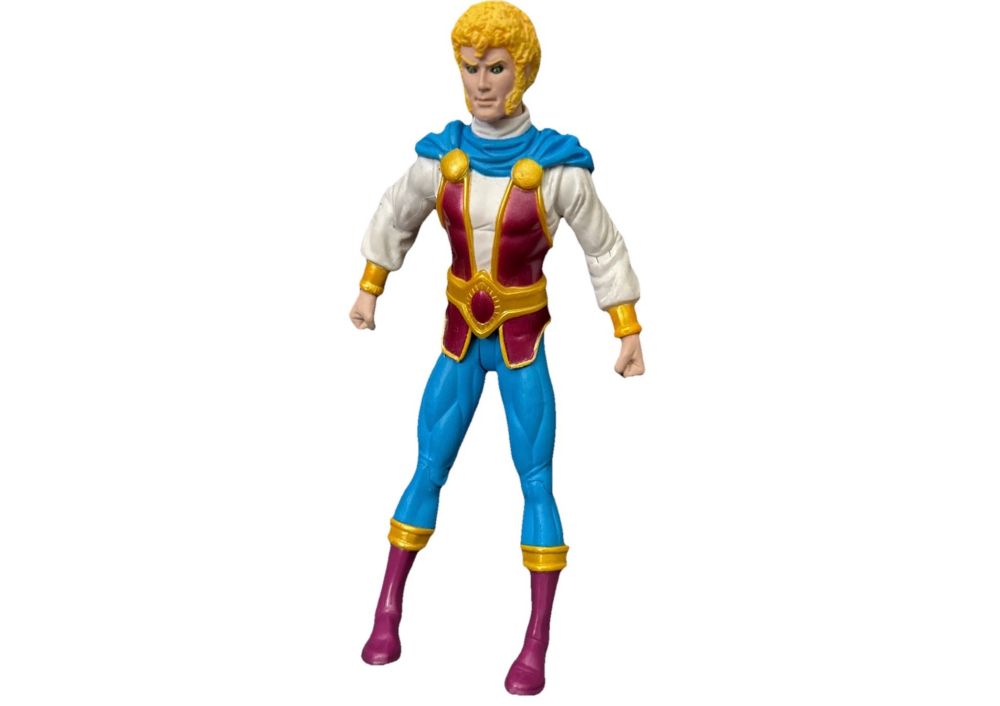 An action figure for the DC Comics character Jericho, looking remarkably like Will Ferrell.
