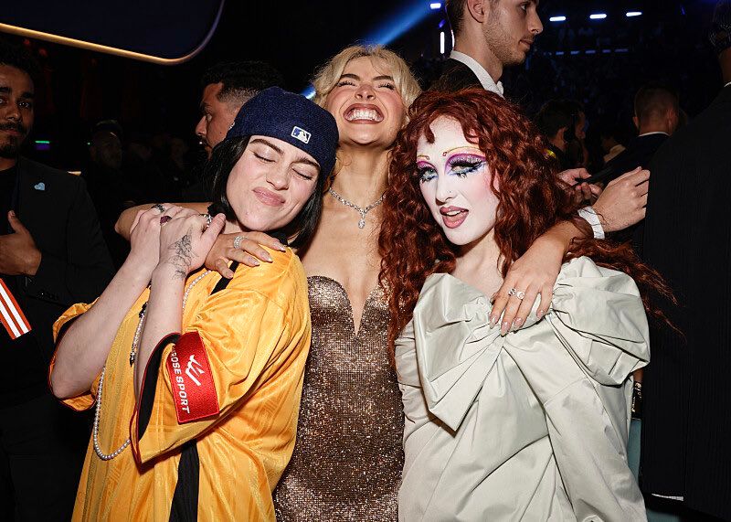 Billie Eilish, Sabrina Carpenter, Chappell Roan Grammy Awards 2025