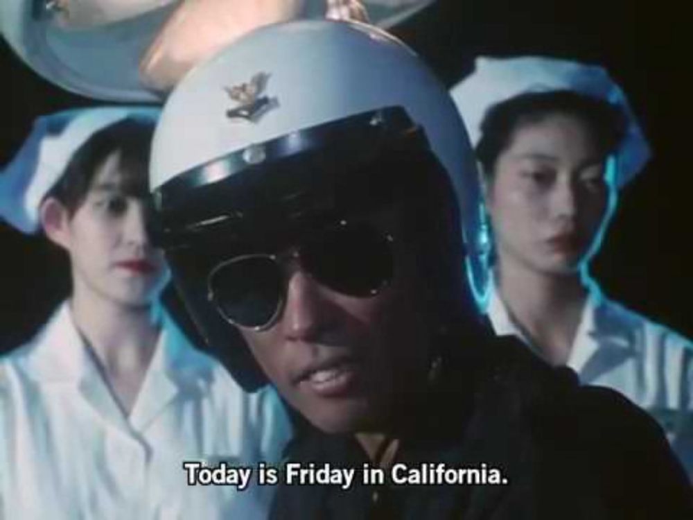 Today is Friday in California