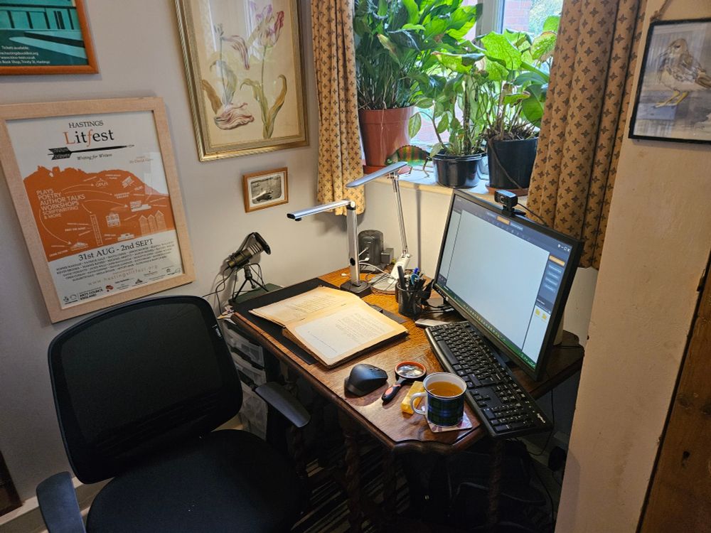 In the editor's study