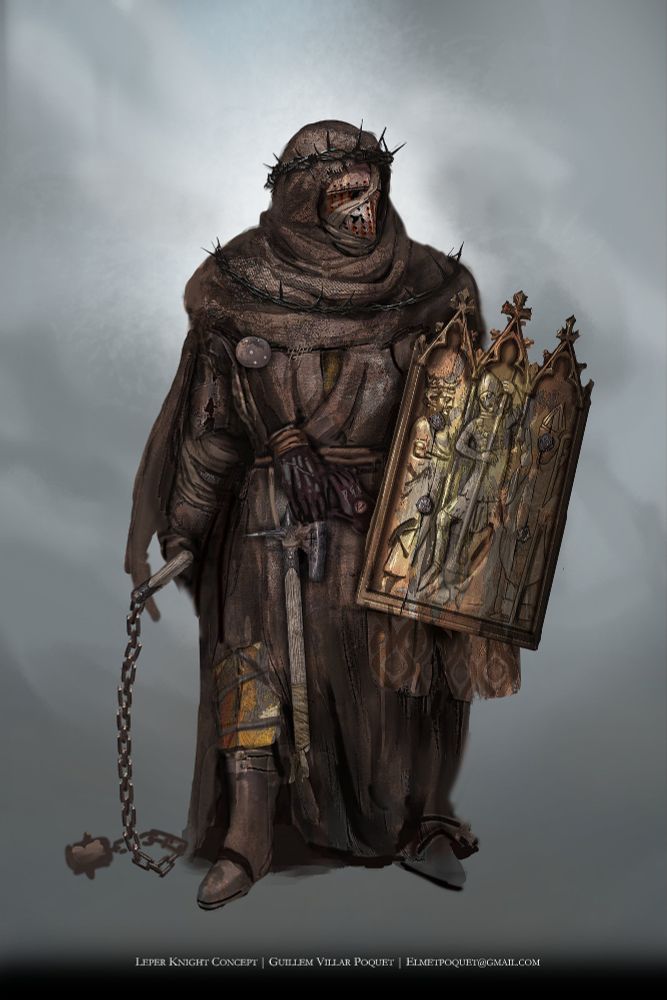 Leper knight
