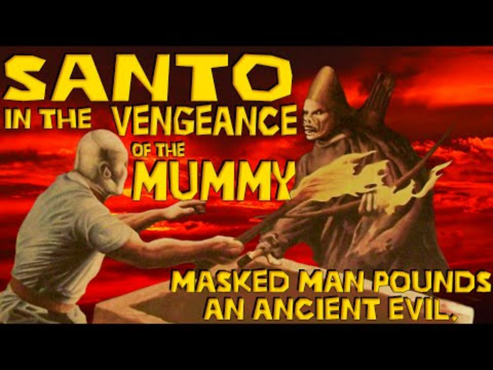 Why did the wrestler go to the jungle?  Santo in the Vengeance of the Mummy, 1971