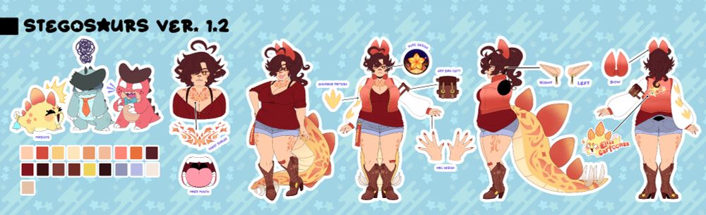 Re-introduction for many New Goobers! 🪴

Jellu! I'm Ellie/Elise - your Loud and Proud Stegosaurus that laughs and screams like a seagull and hyena in a divorce court! 🦕

I offer Chaos and Fun! My dream is to be the reason ya laugh and smile while being apart of the party! 🎉
