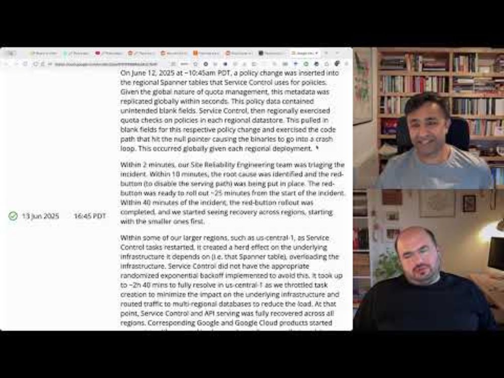 Google Cloud neden çökmüş?