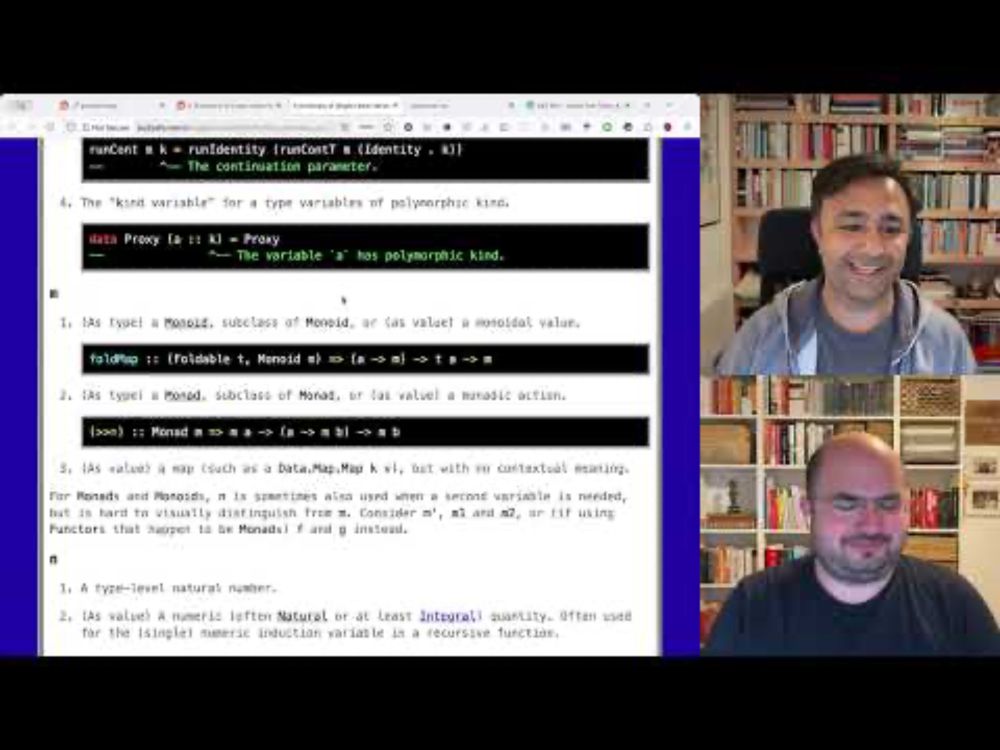 Haskell değişken isimlerinin tam listesi