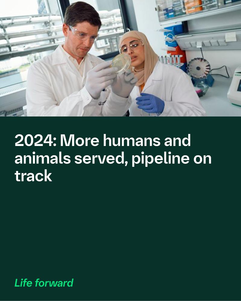2024: More humans and animals served, pipeline on track