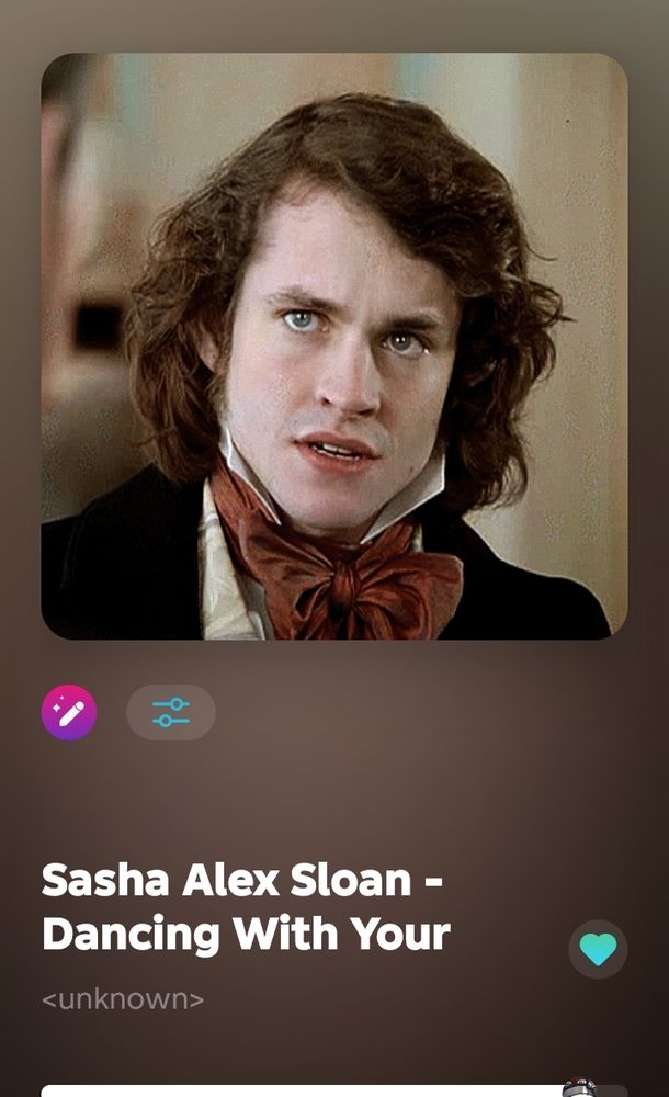 Hugh Dancy in David Copperfield picture as album cover for the song Dancing with your ghost by Sasha Alex Sloane 