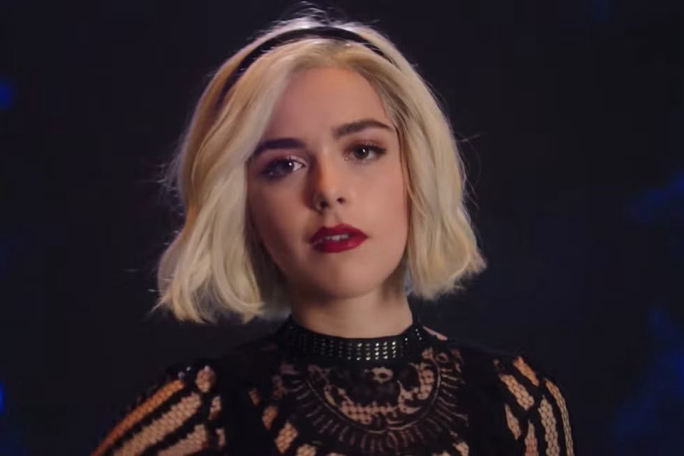 Kiernan Shipka as Sabrina Spellman, always stylish!