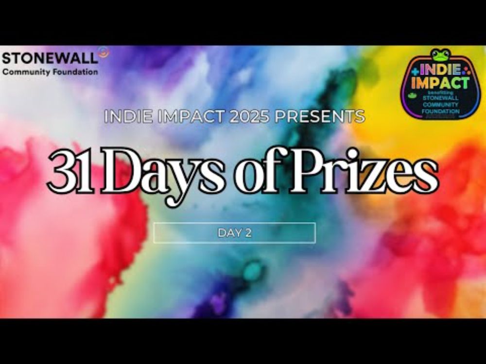 31 Days of Prizes! Day 2! #indieimpact2025