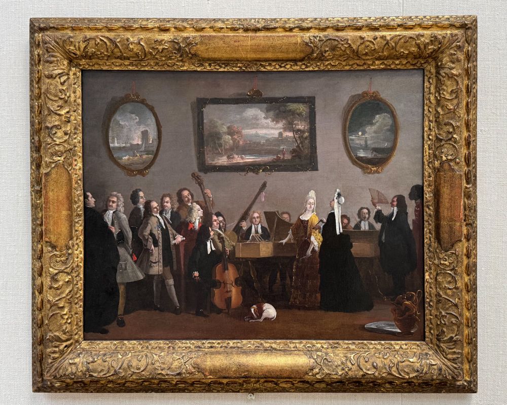 Marco Ricci, Rehearsal of an opera (ca. 1709). At the Yale Center for British Art.