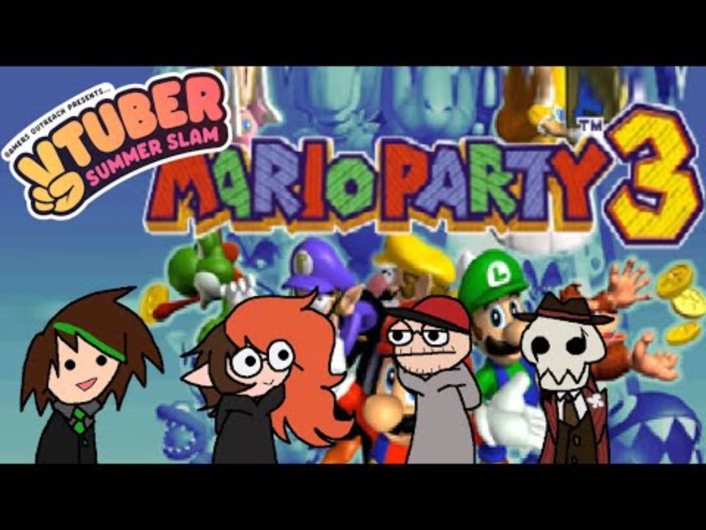Vtuber Summer Slam! [Day 1] Playing Mario Party 3 With Friends!