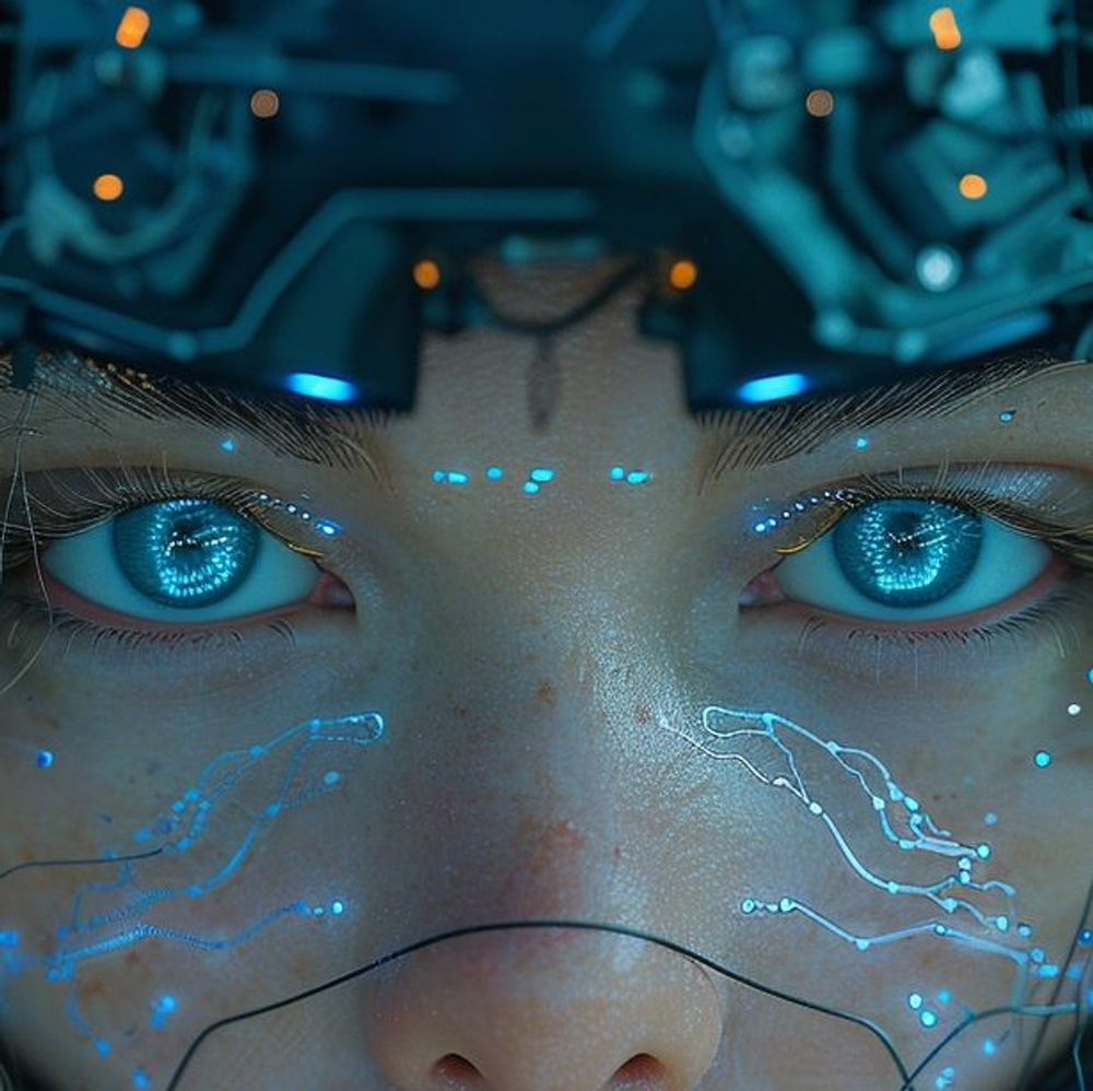  Eye.Candy.ai on Instagram: "🌟Models Showcasing Futuristic Neural Interface Headsets 🌟

Models demonstrate how futuristic neural interface headsets can revolutionize interactions with technology. Explore the future of human-computer interaction. 

📌 Art by @eye.candy.ai - Follow for more amazing content! 🔥 

#NeuralInterfaces #BrainComputerCommunication #FuturisticInteraction #TechEvolution #PhotographyArt #aiart #digitalart #aiartists #aigeneratedart #conceptart #abstractart #modernart #aiartwork #aiartcommunity #artificialintelligenceart #aiartrevolution #aiartlovers #nft #digitalartwork #ai #visualart #aiportraits #aiartist #ai_art_community #aidesign #ai_art_gallery  #eyecandyai"