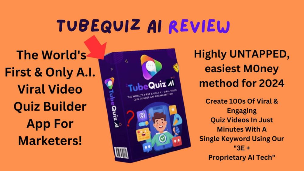 TubeQuiz AI Review - Create Hundreds of Highly Engaging, Addictive, & Viral Quiz Videos