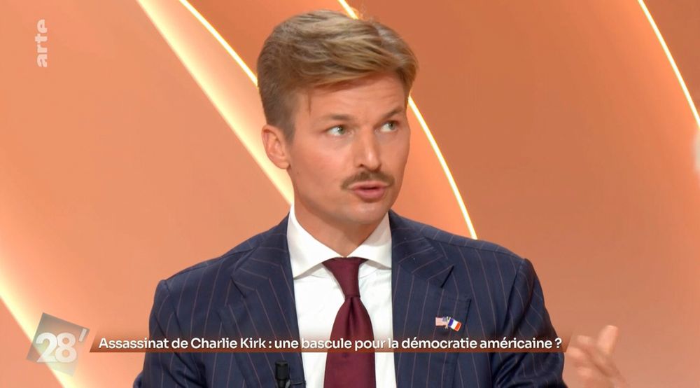 Nicolas Conquer sur Arte le 16/09/2025.