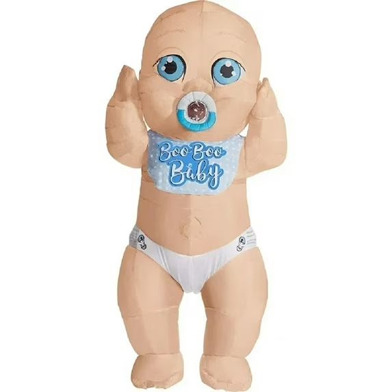 adult sized giant white baby costume