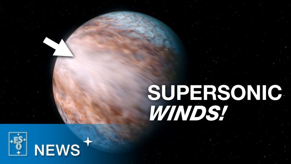 An exoplanet with extreme supersonic winds | ESO News
