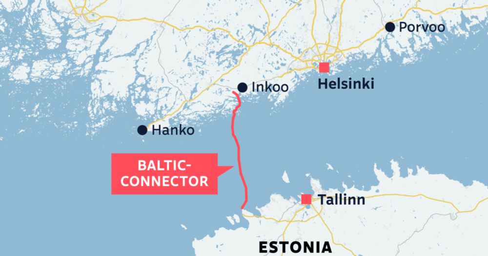 Yle source: Finnish government to make announcement on gas pipeline leak in Gulf of Finland; "not an...