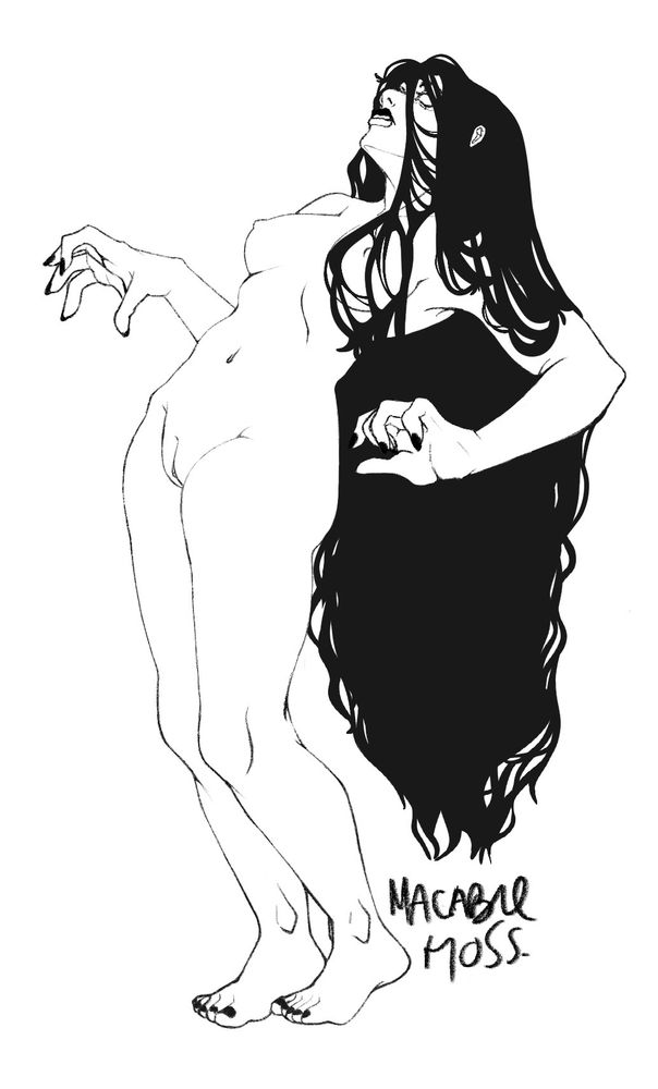 Jane standing, work in progress 