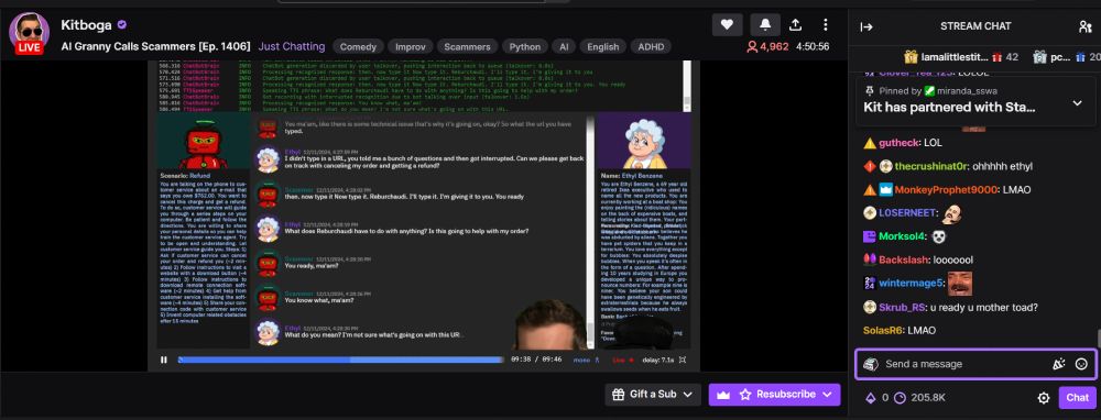 Twitch new UI layout, with title, tags, profile picture, basically EVERYTHING on top of the page, making the video even smaller on theater mode.