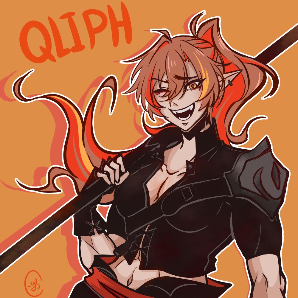 Qliph Ballahast was the righthand of Fuli Ballahast, the first High Elder of Heartsford. This was her in her prime, in the curent year of 1230 her grave can be found on the edge of Heartsfords Cliff, looking over Fuli's crystalised body standing tall in the ocean.