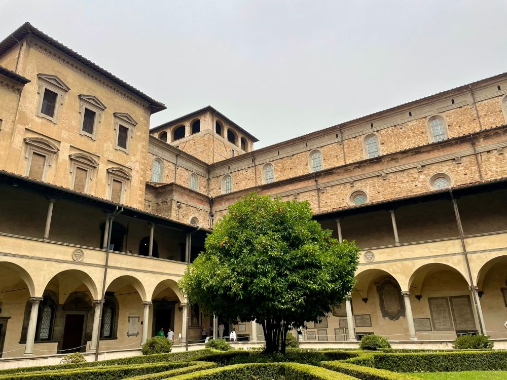 The Biblioteca Medicea Laurenziana in Florence.