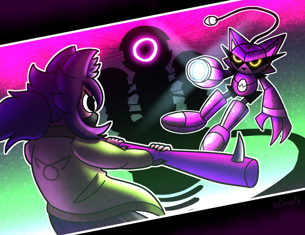 Goober Jinxie battles a mech version of herself to gain entry into a floating city!