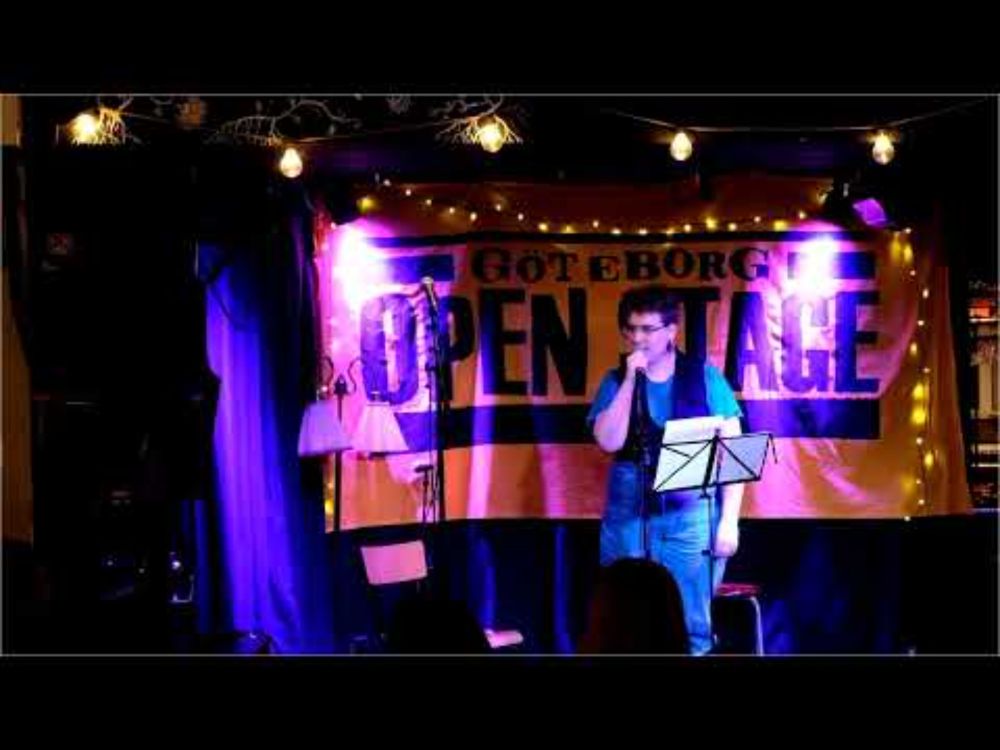 Göteborg Open Stage 250320 Mo Wiklund