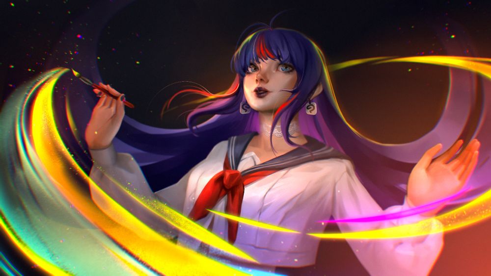 Hey friends! ❤️ 
Super excited to share that I recently did some sponsored streams with Clip Studio Paint! This is my very first painting made with the program and I had SO much fun creating it :3
Hope you enjoy it as much as I enjoyed making it!
#cspillustration #digital #illustration #digitalart 