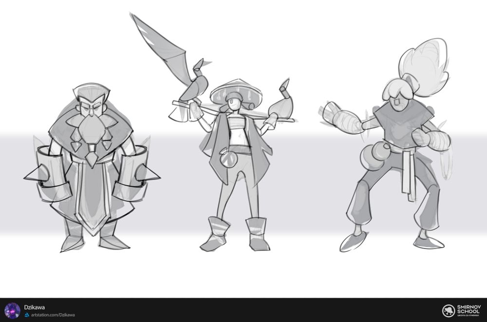 The first week of the Illustration course has been absolutely amazing! 😍 Blender is truly top-notch!
For the second part of our assignment, we were tasked with creating simple-shaped characters to use for further work in 3D 🔥