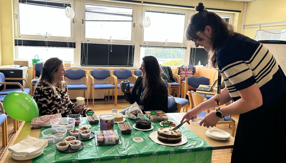 Picture of the NDS Macmillan Coffee Morning