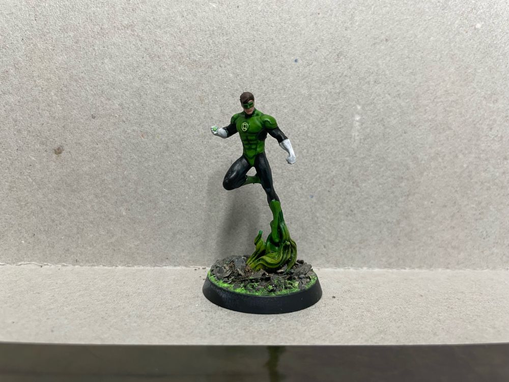 Hal Jordan Green Lantern miniature.