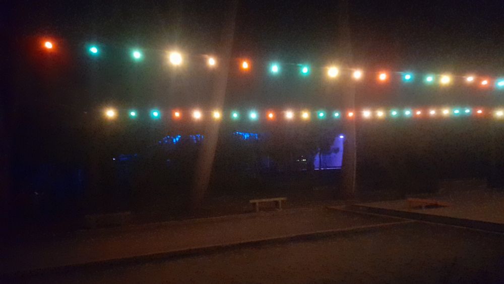 some LEDs in a park