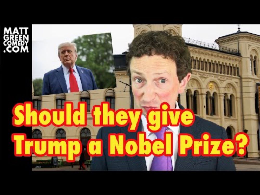 Should they give Trump a Nobel Prize?