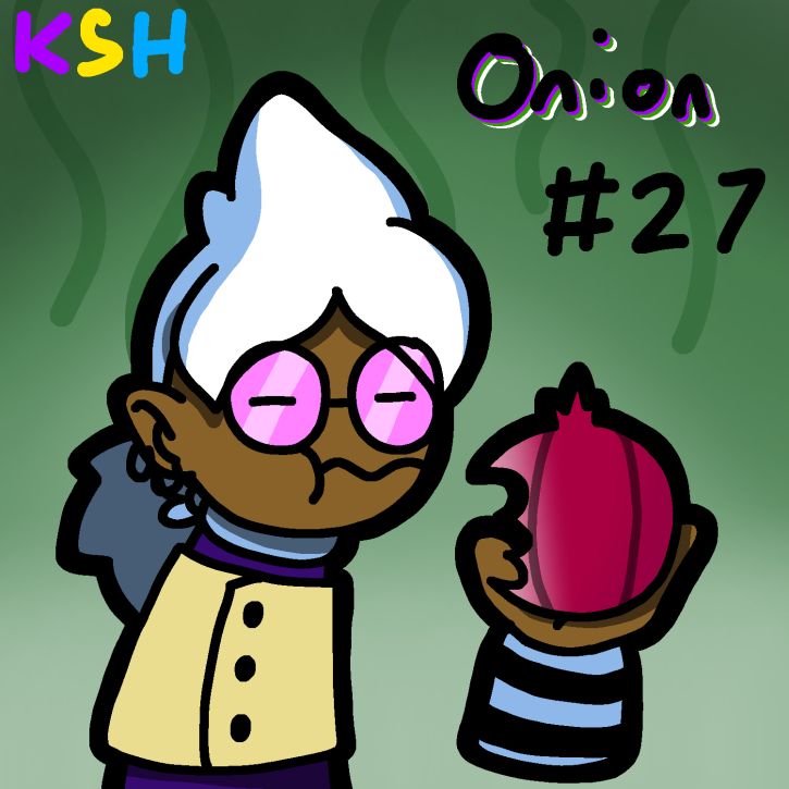 Lil shark boi Rain eat onion