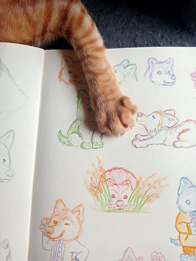 Lo he quitado a él, a casi todo. Su patita no se ha dado por aludida. 