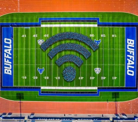 A UB-themed Wi-Fi graphic. 
