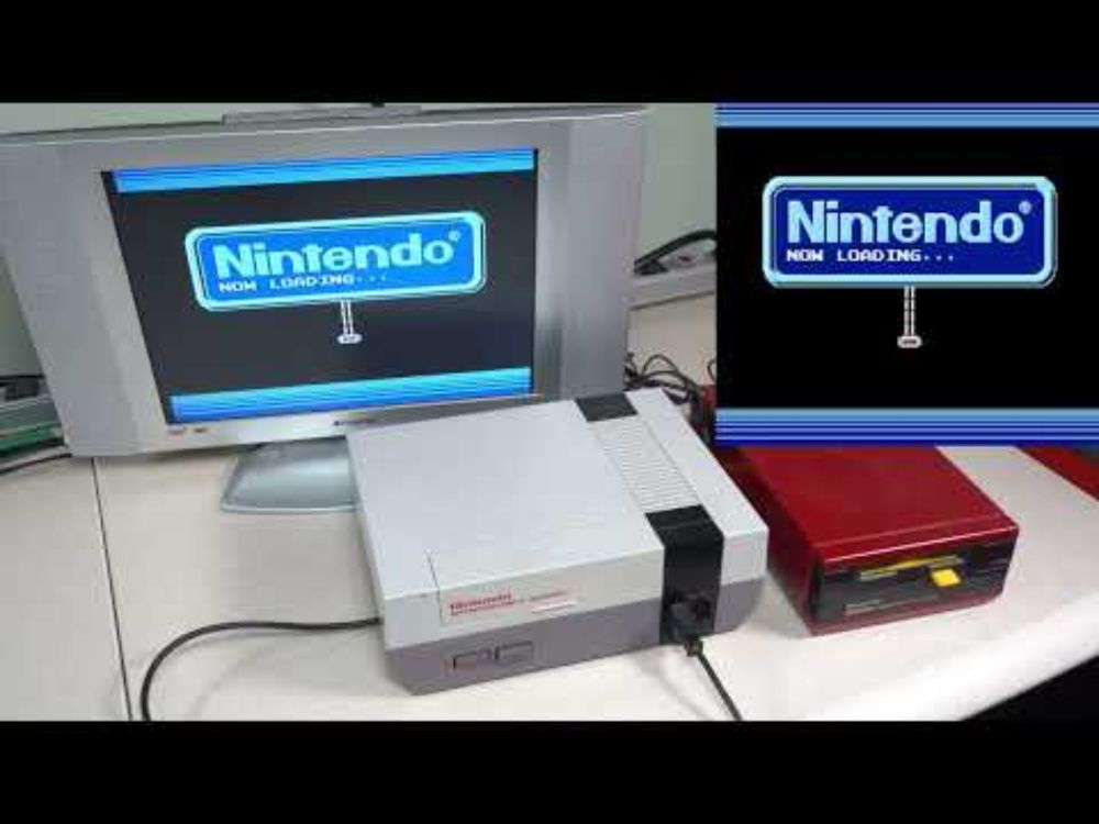 Playing Famicom Disk Games on the NES.