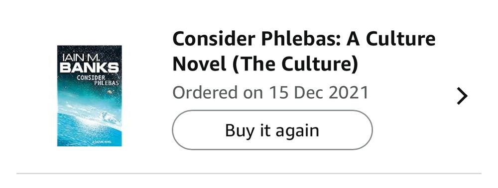 Order of a book from Amazon that has somehow expired..?