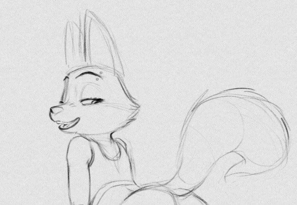 A WIP of Diane Foxington