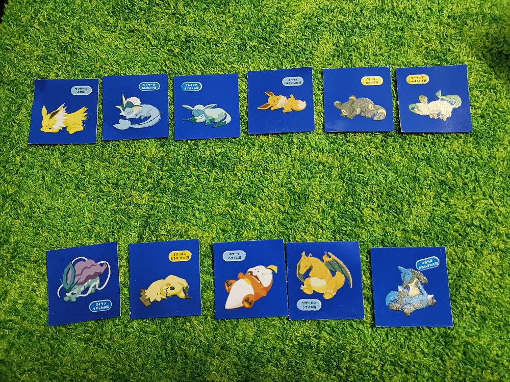 ポケモンスリープのシール