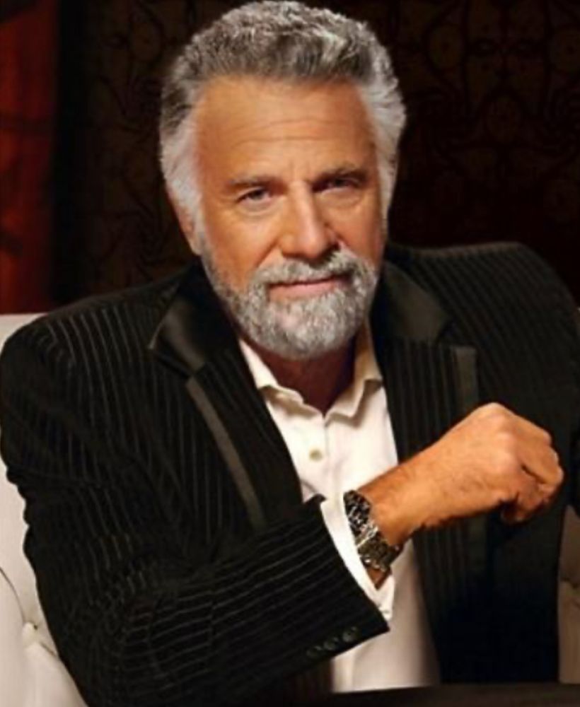 "The most interesting man in the world"