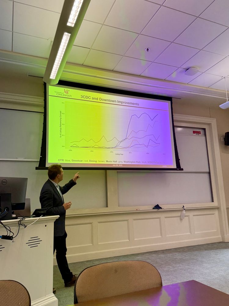 Clemens Pilgram presents his work on the text used in real estate listings 