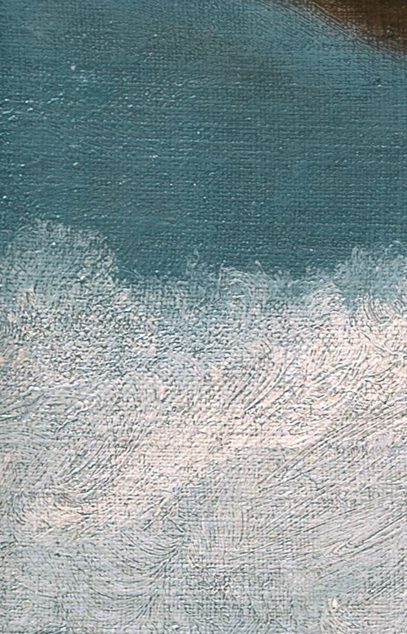 Detalle del cielo de “Cabeza de venado” (1626 - 1636) de Velázquez