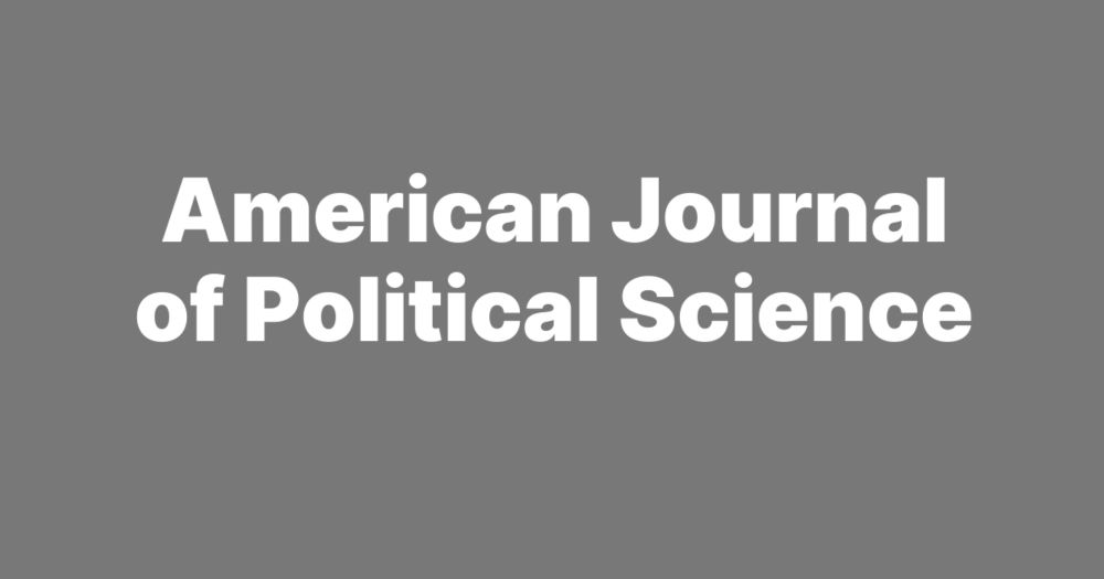 From: Dan Reiter and Adam Berinsky, editors-in-chief This post describes a policy change for Conflict of Interest (COI) policies pertaining to potential reviewers of manuscripts submitted to AJPS. …