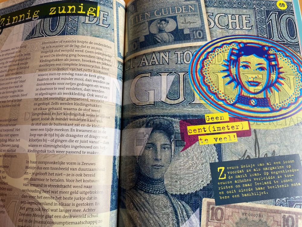 Uit een post van Jeanine Dekker: item over Zeeuws Meisje in boek Goed Zeeuws Goed Bont