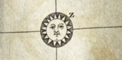 Crop of the original post's image to center the drawing of the sun, which includes a humanoid eyes, mouth and nose. The face looks like it's judging you for inadequate understanding of eclipses