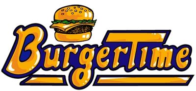 Logo for BurgerTime arcade game